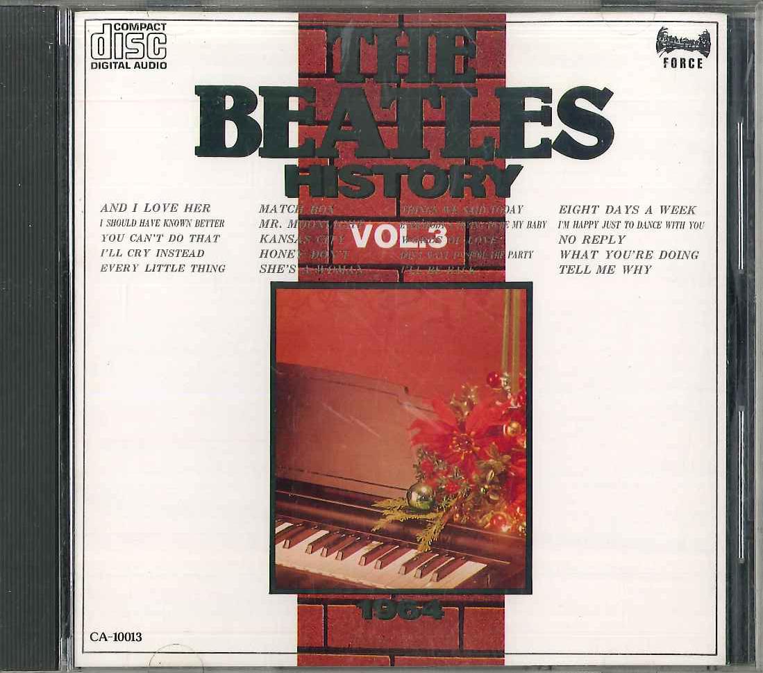 

CD BEATLES - Beatles History Vol.3 CA10013 NIHON AUDIO Japan Classical Used