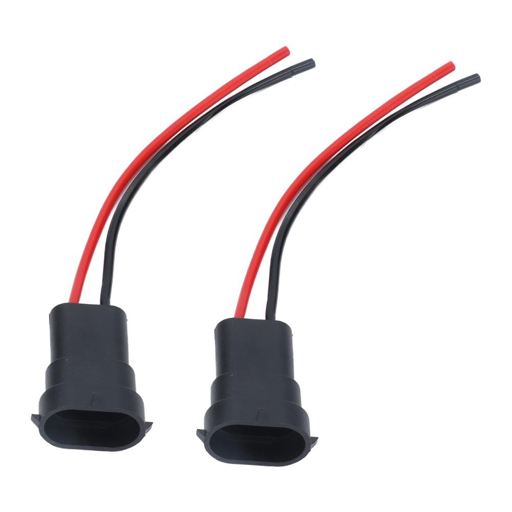 2 Bucăți Cablaj Cupru Socluri Cablaj H11 H8 880 881 Conector Plug Adaptor Mascul Lumini de Rulare/DRL