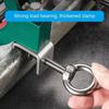 Adjustable Clamp Cable Laying Roller Stainless Steel Cable Tray Pulley Roller  Renovation Experts