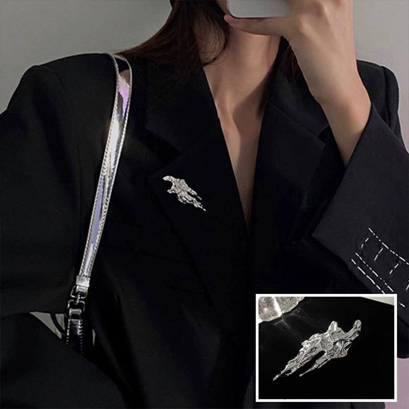 Brooches Heart-Shaped Pearl Pins Various Suit Accessories Memorial Brooches