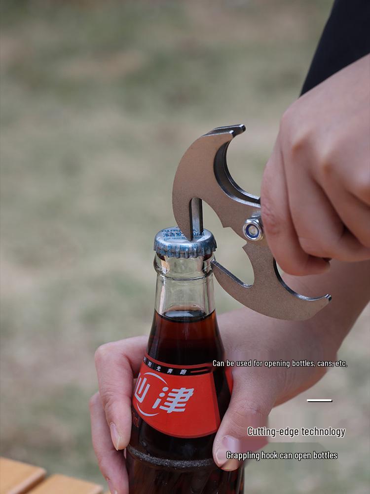 Thickened Stainless Steel Multifunctional Outdoor Gravity Climbing Hook & Grappling Claw