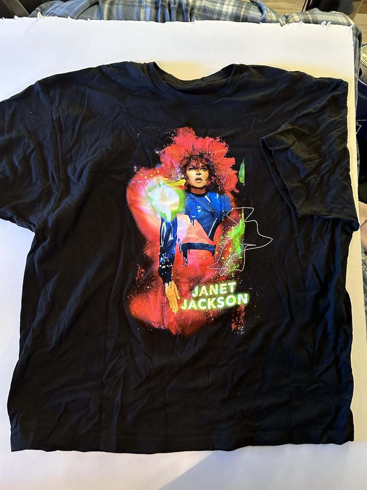 Janet Jackson 2019 Metamorphosis Tour Shirt 2XL Rare Unisex T-Shirt S