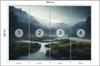 Photomural Breathtaking Landscape 4K Background Non-Woven 368x280
