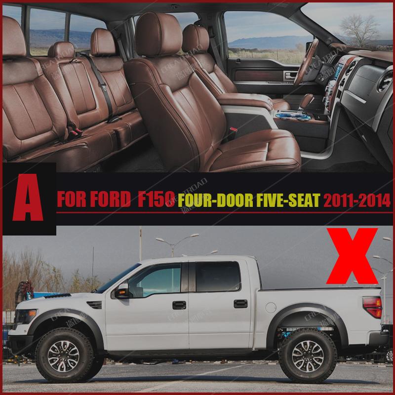 Car Floor Mats for Ford F150 TWO DOOR 2011 2012 2013 2014 Custom Auto Foot Pads Automobile Carpet
