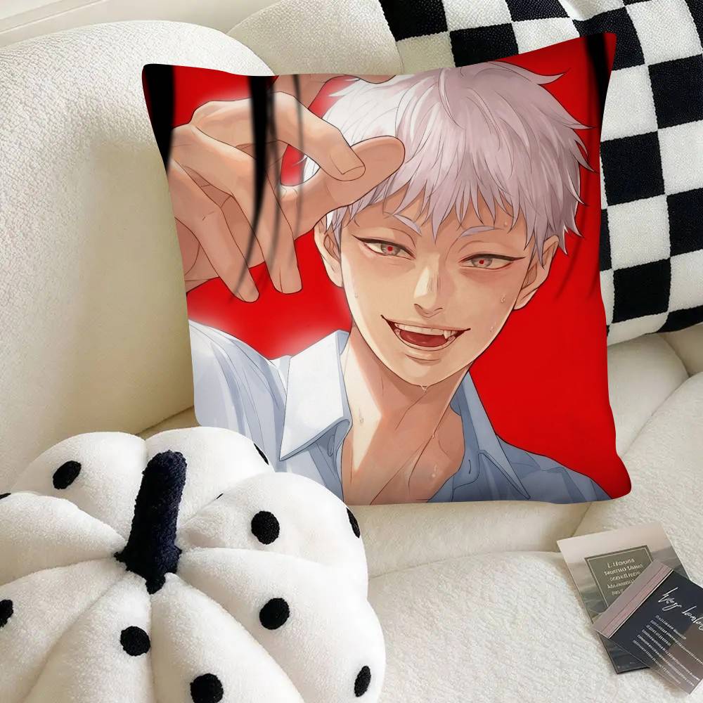 The Summer Hikaru Died HOT Anime CUTE Pillow Case Square Pillow Bedroom Sofa Leisure Comfort Cushion Car Home Decoration