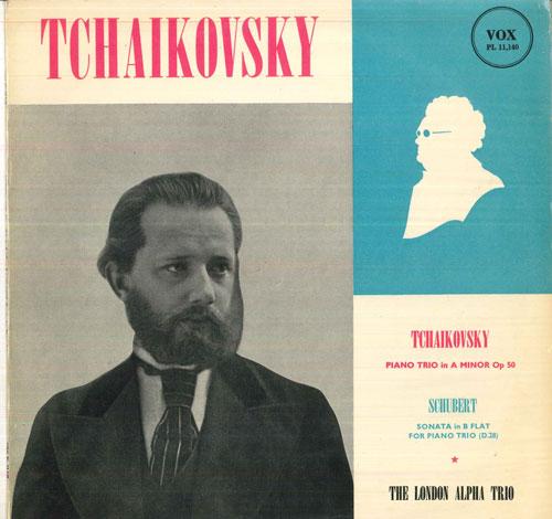 

LP Record LONDON ALPHA TRIO - Tchaikovsky Piano Trio In A Minor, PL11140 VOX UK Classical Used