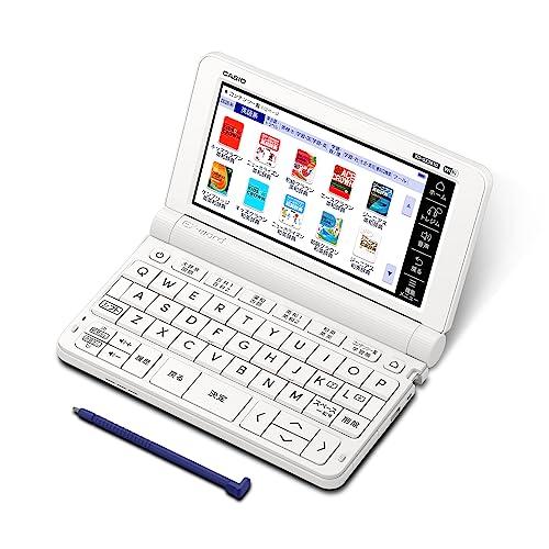Casio Ex-word Electronic Dictionary for Elementary and Junior High School Students (Recommended) 5th Grade to 9th Grade, White, XD-SX3810WE, 220 Conte