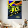 Rossi Bold Wall Tapestry Aesthetic Wall Hanging Printed Fabric Blanket Decorative Tapestries for Bedroom Living Room Home Decor