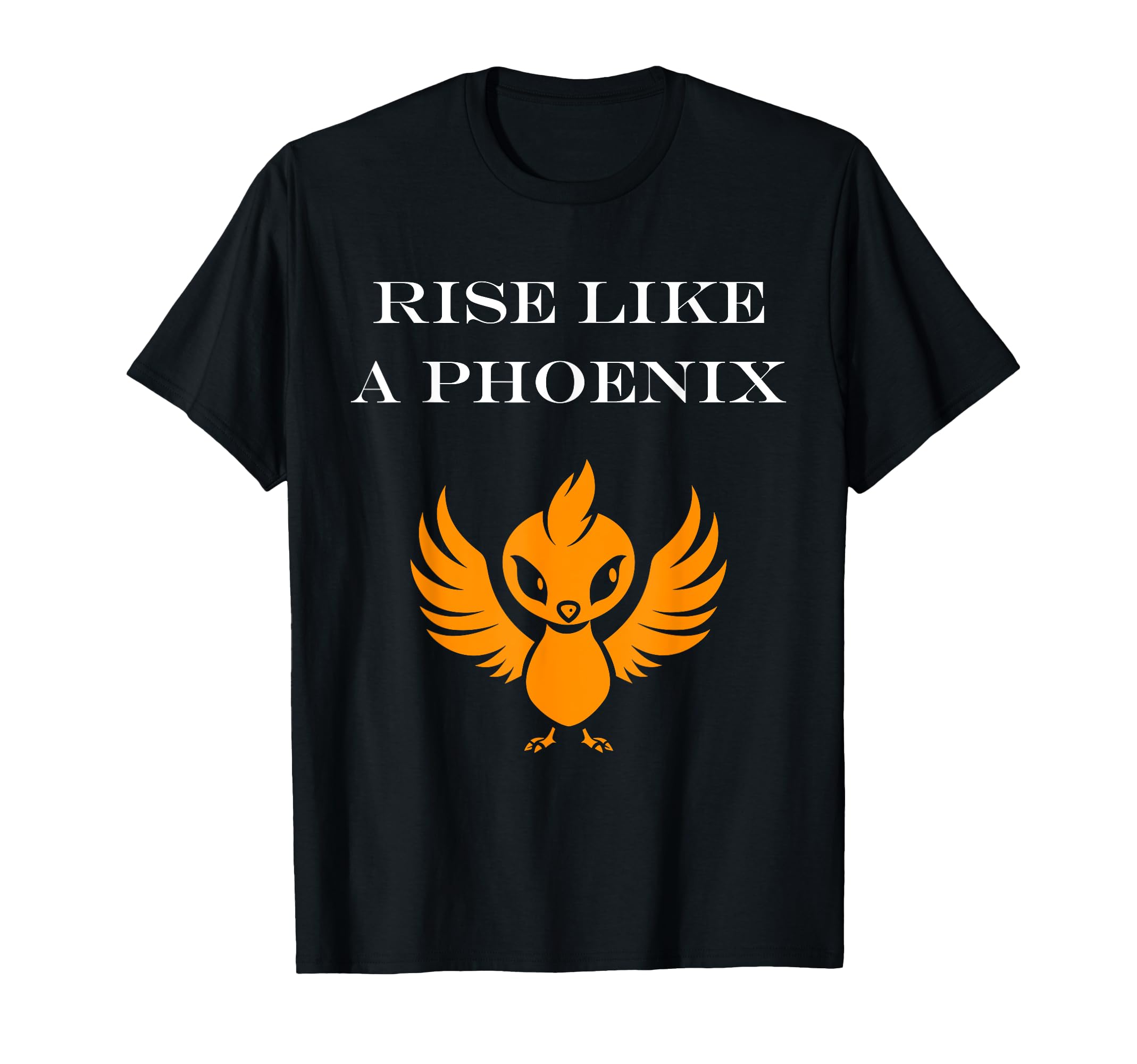 

Humor Phoenix Animals Simple Fire Bird Rise Phoenix T-Shirt чёрный