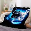 Dragon Companions Blanket Soft Throw Blanket For Home Bedroom Bed Sofa Travel Office Solid Christmas Blanket