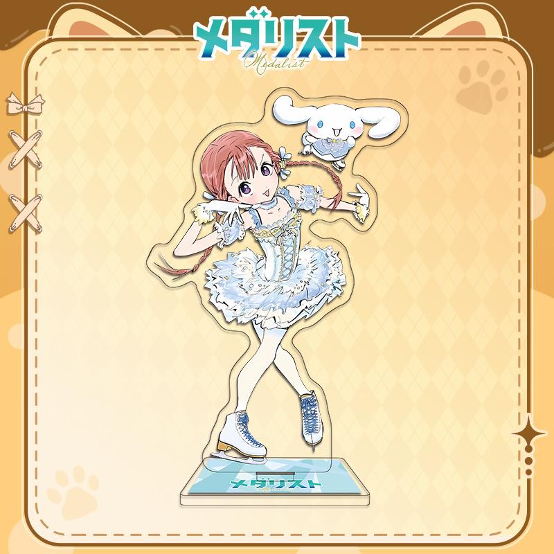 

Победитель Золотой медали Акриловый Сэндвич Двусторонний Стенди Мультяшный Знаменитость Периферийный Настольное Украшение 6. Deer Bell