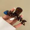 Large Animals Hair Clip Hairpin Fish Grab Clip Cute Fish Bone Shaped Hair Claw  Female