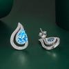 BELLA BOX Elegant Drop Earrings Lady Luxury Wedding Engagement Jewelry Gifts