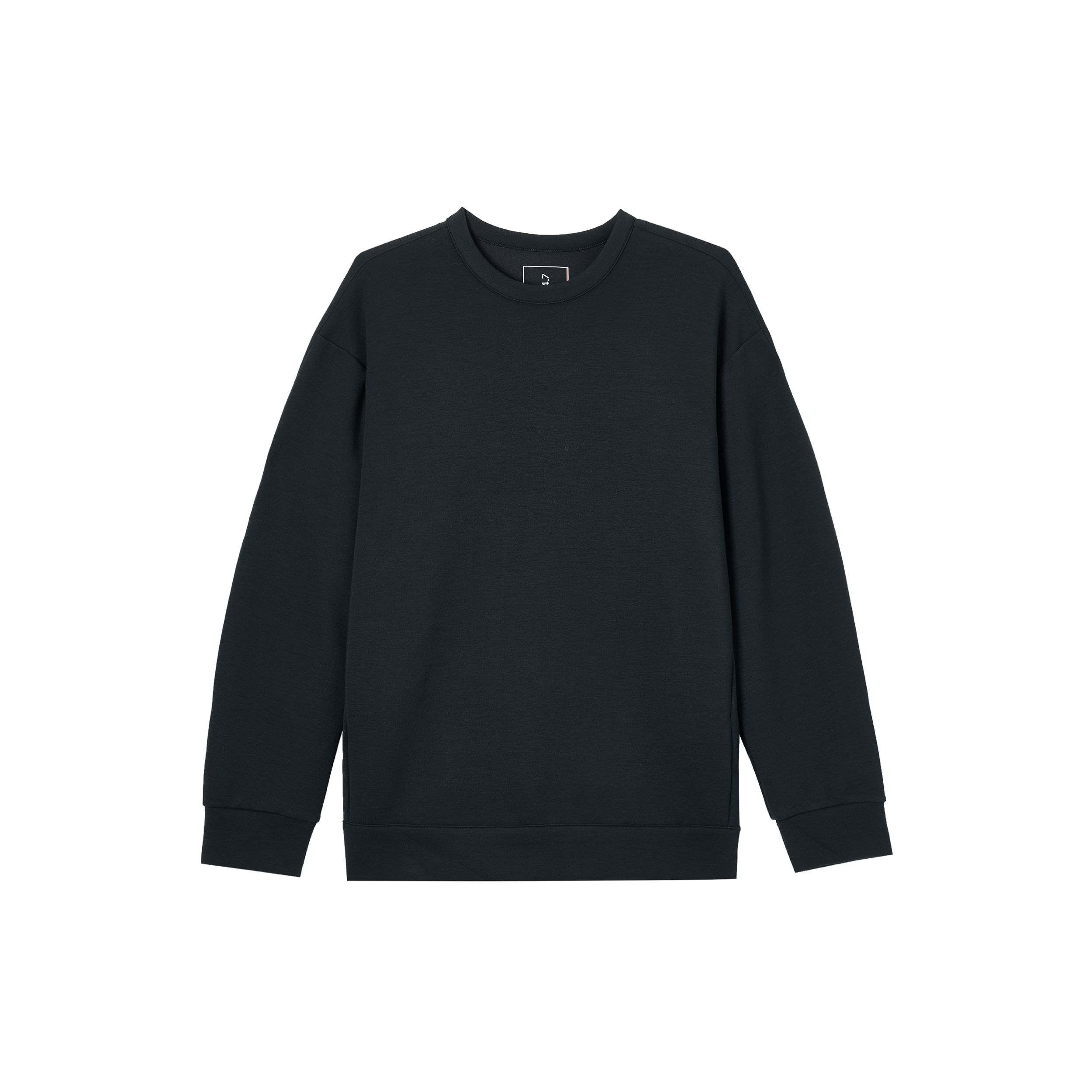 Nike Men's Beige Dri-Fit 24.7 Series Casual Simple Round Neck Long Sleeve Sweatshirt Sweatshirt Black Dark-Smoke-Gray Hq6965-010 Cm
