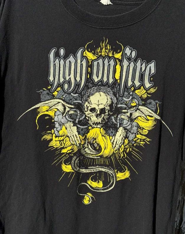 Skull High On Fire band Unisex T-Shirt All Size S To 5XL WA418
