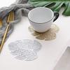 Creative Nordic Ins-Style Decorative PVC Coaster: Turtle Leaf Design, Anti-Scalding Table Mat
