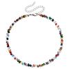 Personalized European American Style Hand Woven Beaded Crystal Clavicle Necklace For Women