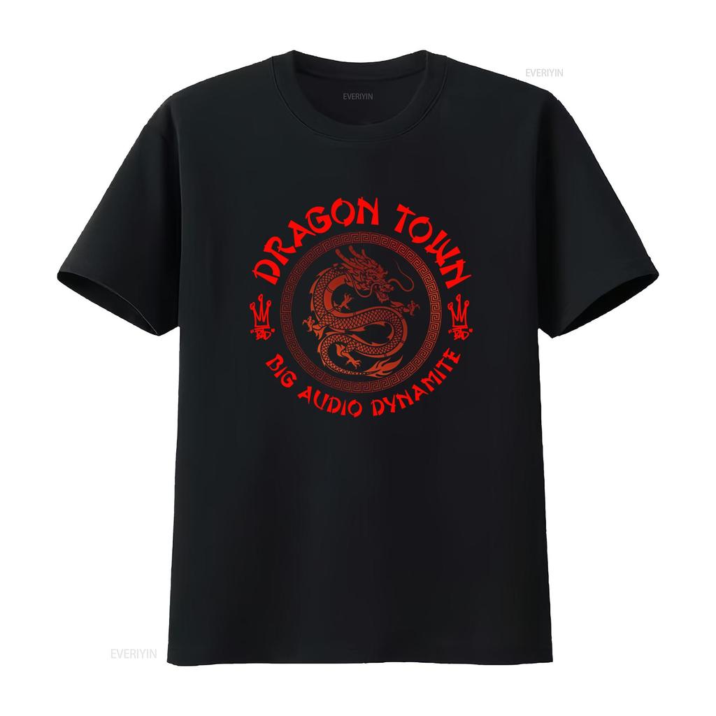 Dragon Town Big Audio Dynamite Mens T Shirt Made In Australia Sizes S To 2XL Featuring Bold Design for a Unique Look Vintage