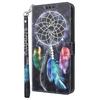 For iPhone 16 Case Stand Pattern Printing Leather Phone Cover