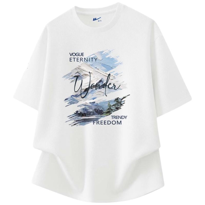 Warrior Men s Loose Fit Waffle Knit Short Sleeve T-Shirt L