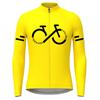 Gradient Color Series Cycling Jersey 2026 Spring Summer Men's Long Sleeve Breathable Road Bicycle Cycling Clothing Quick-Dry MTB Bike Shirts