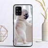 Soft Phone Cover For Samsung Galaxy A32 A12 A52 A53 A22 5G A11 A21S A50 A10S A20E A30S A40 A51 A70 A71 CASE Lovely Pug Dog
