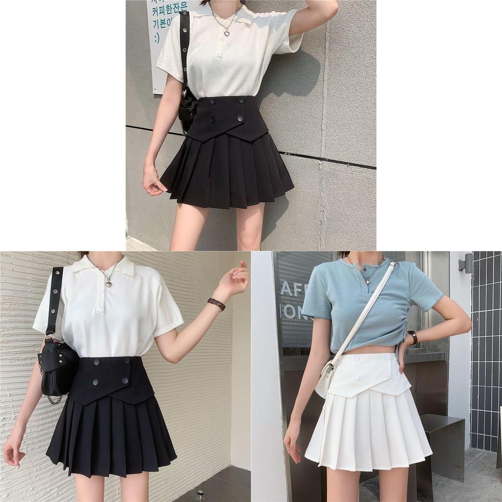 Womens High Waist Short Skirt With Embroidered Pattern For Summer Casual Wear