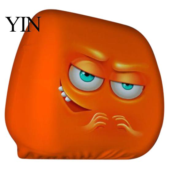 Easy Install Headrest Sleeves Car Cover, Funny Horror Cartoon Print, Stretchy Seat Covers Protector, Auto Interior Decoration for Cars SUVs Quick Fit
