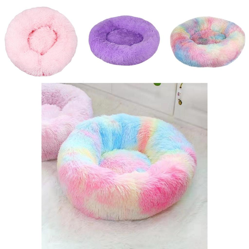 Fluffy Plush Dog Cat Pet Bed Comfy Mat With Lightweight Design For Travel Convenience