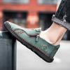 Handgenähte weiche Lederschuhe für Herren, bequeme Loafer, lässige Fahrschuhe, Mokassins, flache Schuhe für Herren