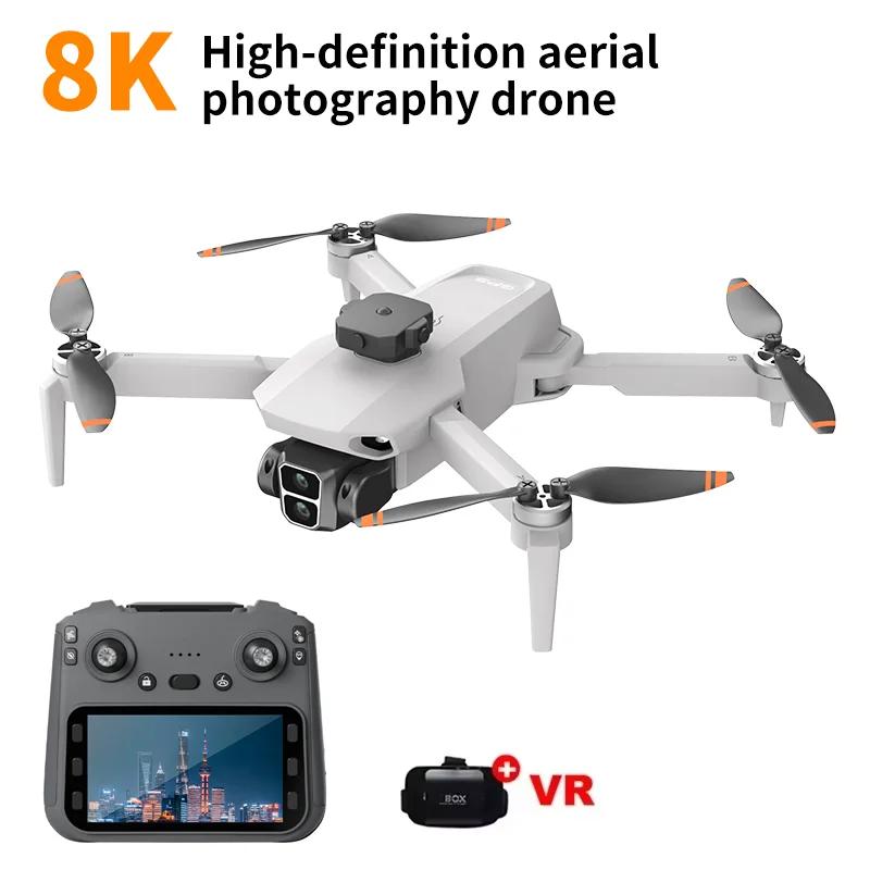 L106 Drone With 8K Brushless Motors Obstacle Avoidance Foldable Quadcopter With Screen Remote Control Ideal For Kids Beginners