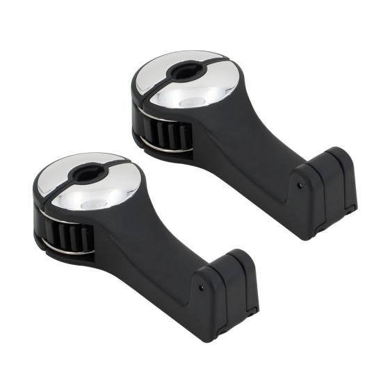 

Подголовник на спинку автомобильного сиденья, сумка для мелочей, вешалка, пластиковый крючок, держатель для телефона, подставка серебряный