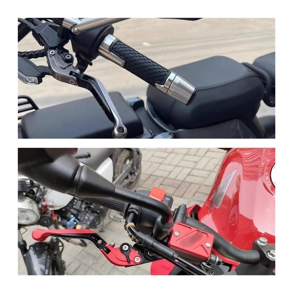 Clutch Lever Set for CBR250RR CBR250 RR 2019-2021 Motorcycle Clutch Brake Lever Expandable Adjustable Folding Lever Handlebar Hand Grip (4)