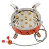 zyzy 12Core Camping Stove 21800W HighPower Gases Burner Stove Backpacking Stove Windproof with