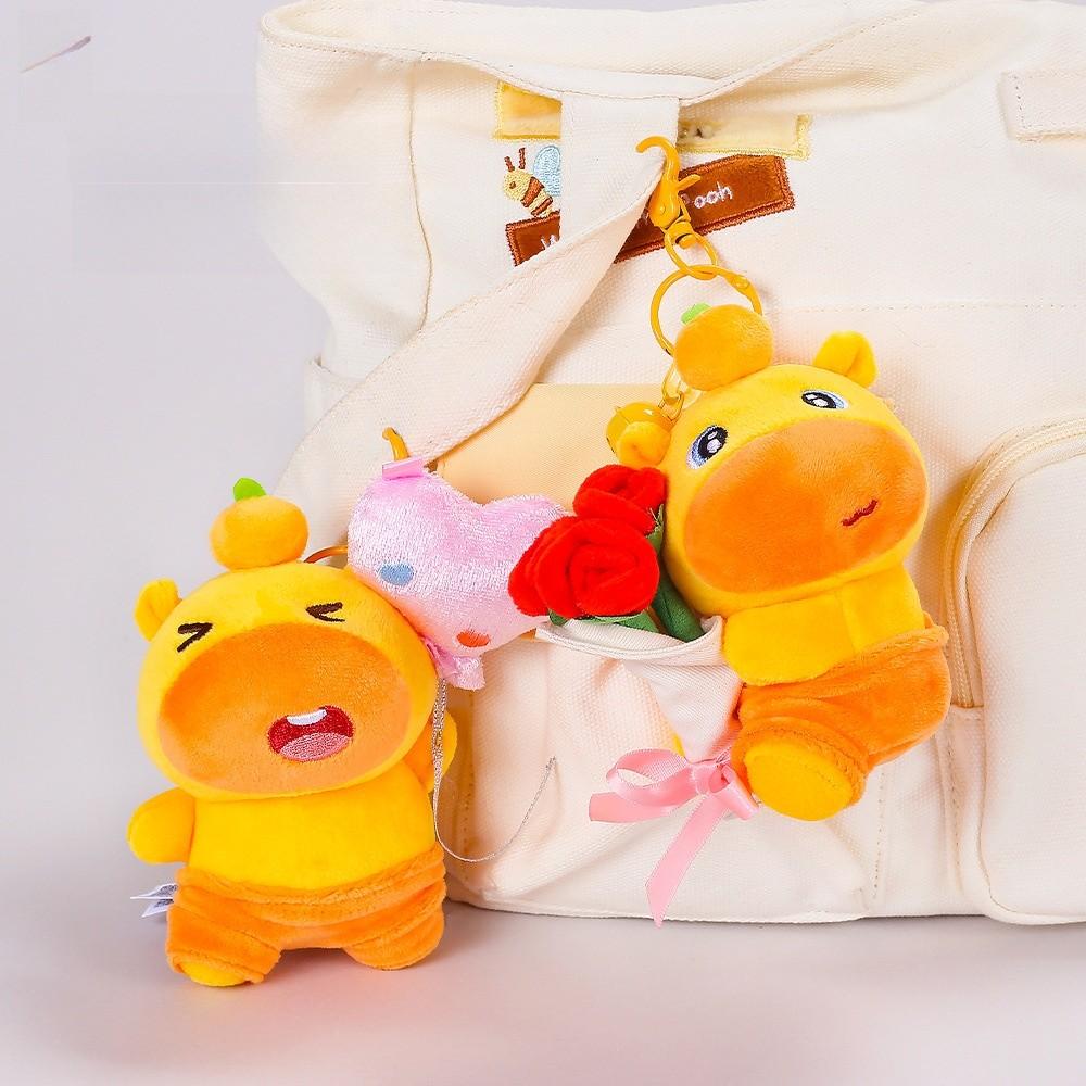 Water Porcupine Plush Toy Keychain With Soft Polyester Fiber For Kids And Collectors