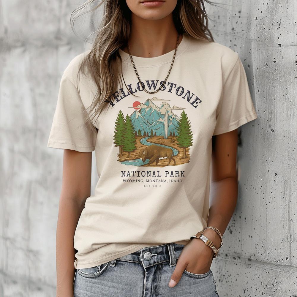 Yellowstone t-shirts women designer streetwear tshirt female anime 2000s clothes
