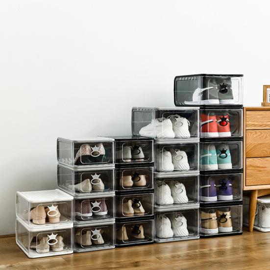 Organizzatori di scarpe Scaffale salvaspazio per riporre scarpe in PP di grande capacità per la casa