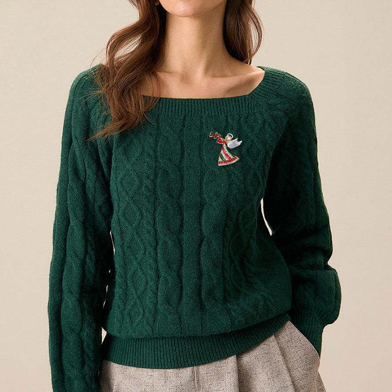 Weihnachtsbroschen Kranzdesign Schmuck Weihnachtsbaumdesign Kleidungspassend Exquisite Weihnachtsdekoration Glänzend 11 Stile