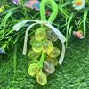 Sabonete de Uva Sabonete de Uva Artesanal em um Cordão Sabonete em Barra Decorativo em Formato de Cacho de Uvas para Lavar as Mãos Aromatizador de Ambiente Decoração para Casa
