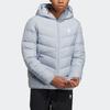 Adidas Neo Down Jacket Unisex Silver Gray HY9637
