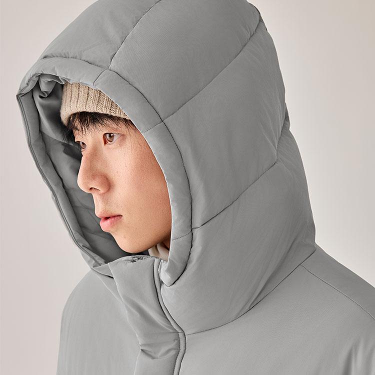 Skechers Windproof Water-Repellent Oil-Repellent Warm Insulated Long Down Jacket Unisex Outerwear L425U107-002E