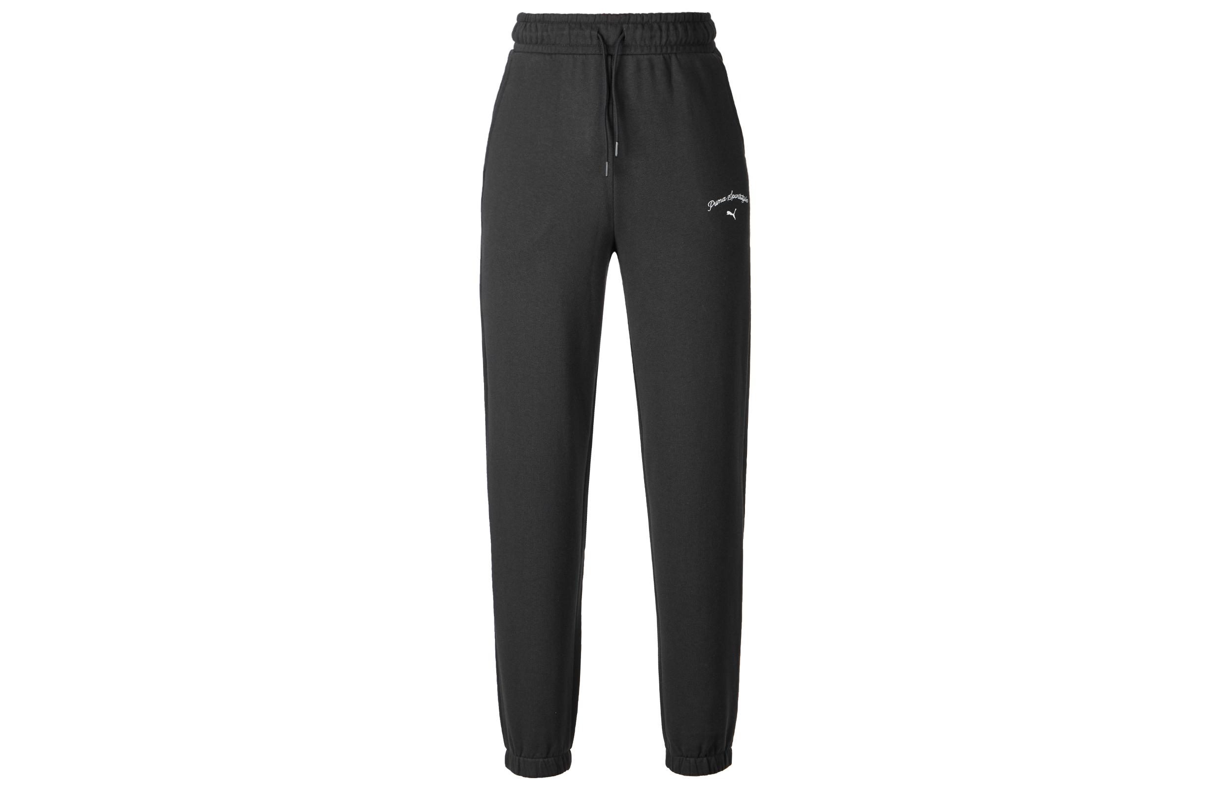 PUMA LEGACY Повседневные брюки Женские Черный 632537-01 L