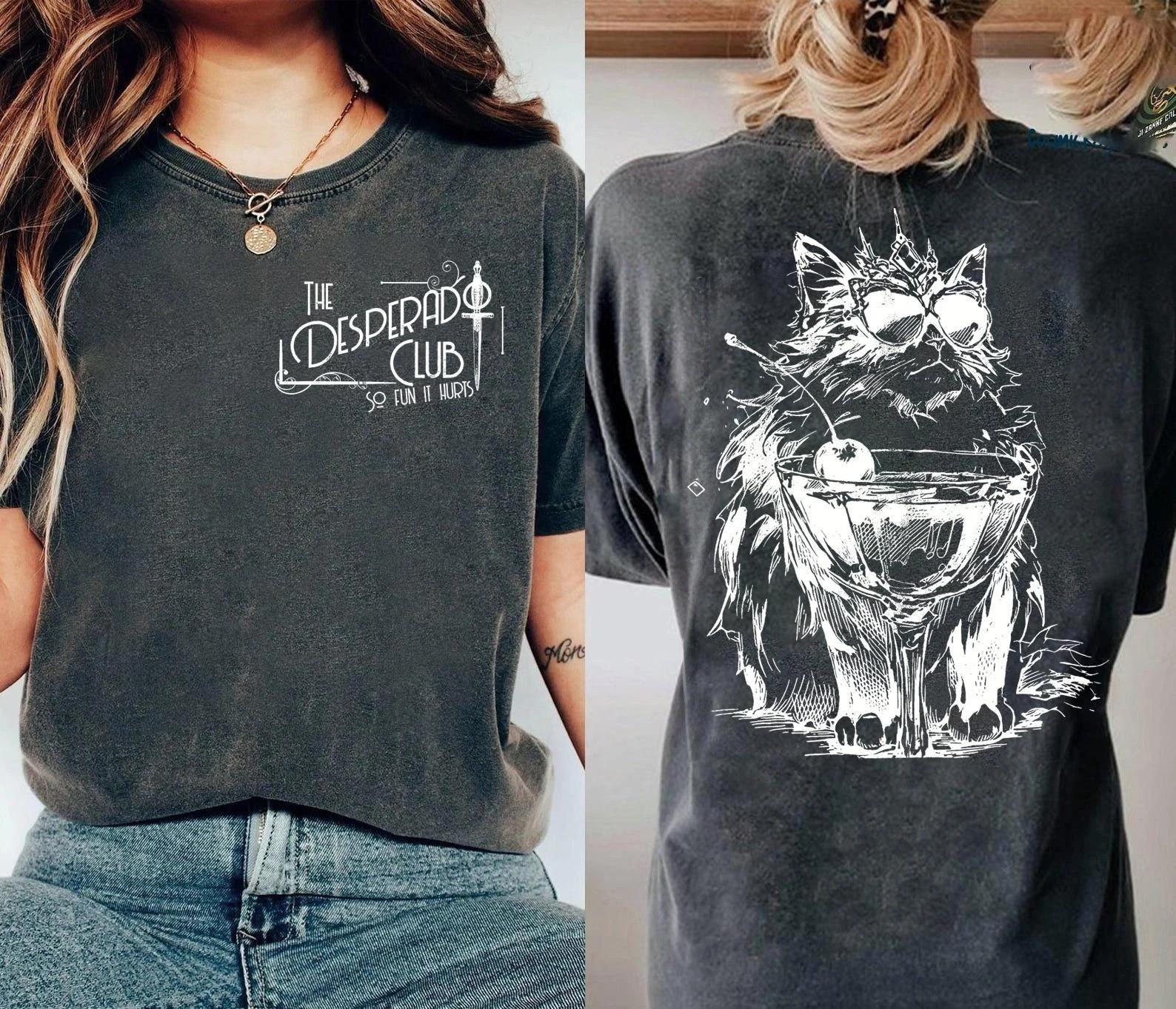 Comfort Color Princess Donut Approved double printed Shirt, The Desperado Club S