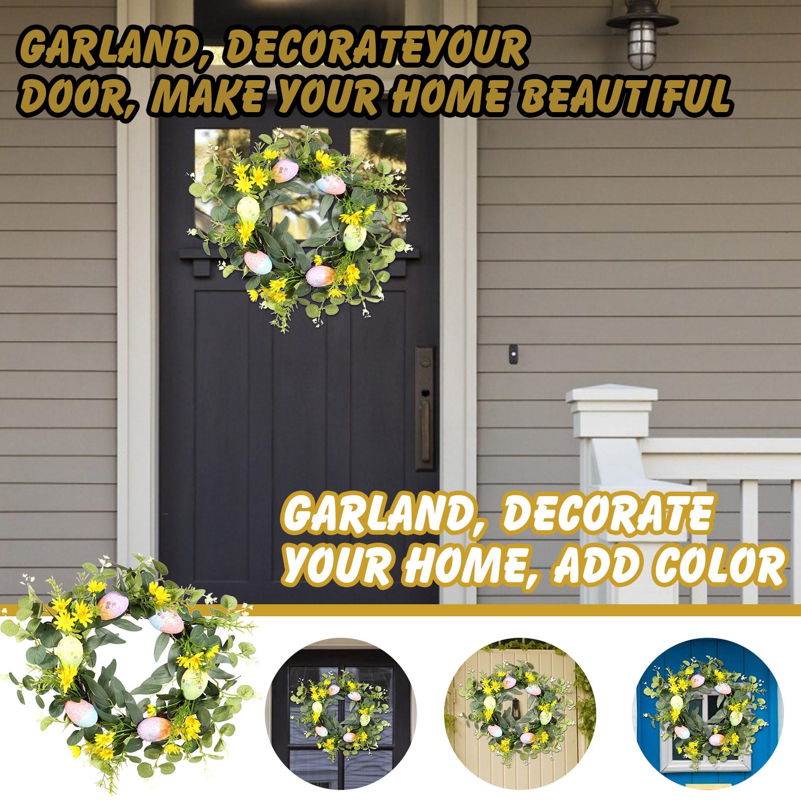 

Новое пасхальное украшение Garland Mock Garland Семейная гостиная