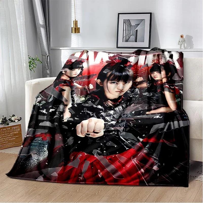 Babymetal combination warm printed blanket, office lounge sofa blanket, flannel household blanket multifunctional blanket