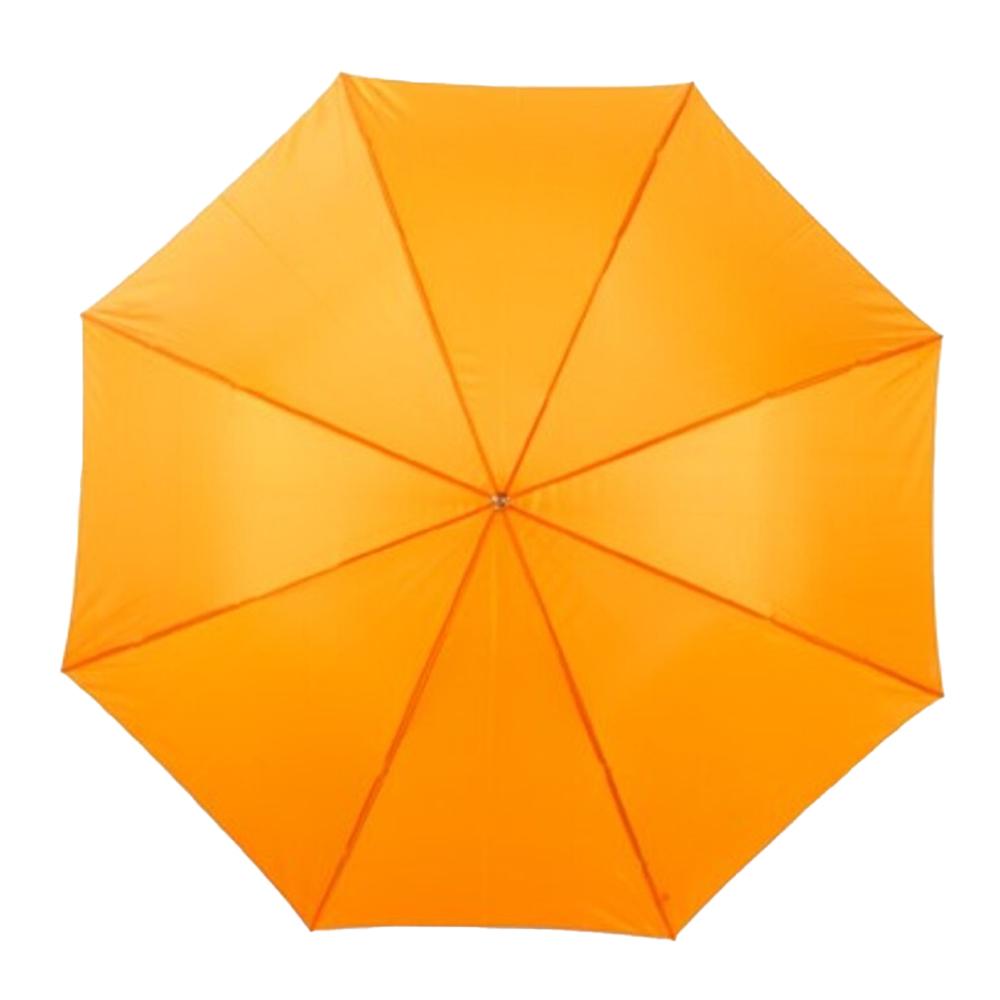 L-Merch Wooden Handle Automatic Stick Umbrella
