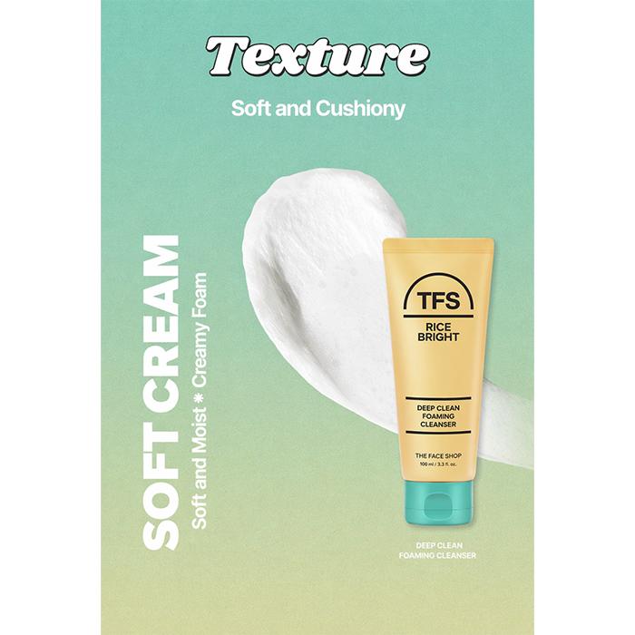 THE FACE SHOP Rice Bright Cleansing  Gel Foam / Foam Cleanser / Tube Balm / Cleansing Water / Cleansing Oil (20 Options) - DAISO