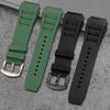 Green Red Black Gray Blue Fresh ear style Rubber Watchband For Richard Mille strap for RM011 Mille Bracelet Watch Band 25mm New