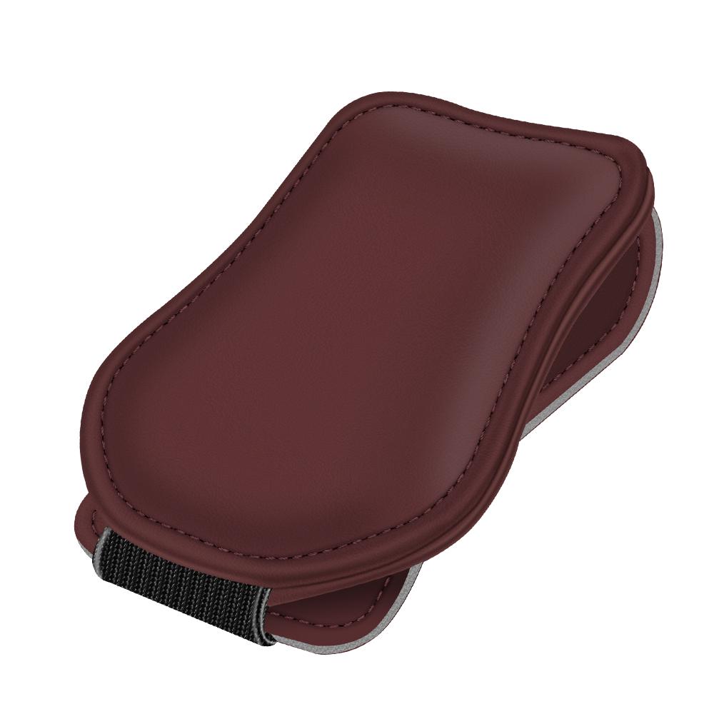 Am Auto montierter Brillenclip Aufbewahrung Auto magnetische geschlossene Brillentasche Auto Innenraum Sonnenbrillen Brillenetui