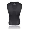Morethan Cycling Undershirt Inner Sleeveless 3XL Men's V-neck HVP-013-V, Black,